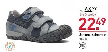 Aanbiedingen Jongens schoenen - Huismerk - Scapino - Geldig van 25/08/2014 tot 14/09/2014 bij Scapino