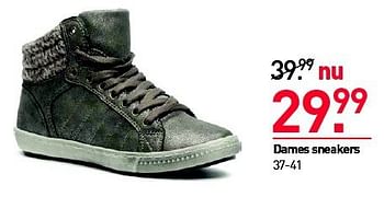 Aanbiedingen Dames sneakers - Huismerk - Scapino - Geldig van 25/08/2014 tot 14/09/2014 bij Scapino