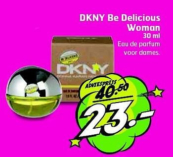 Aanbiedingen Dkny be delicious woman - DKNY - Geldig van 26/08/2014 tot 31/08/2014 bij Trekpleister