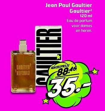 Aanbiedingen Jean paul gaultier gaultier2 - Jean Paul Gaultier - Geldig van 26/08/2014 tot 31/08/2014 bij Trekpleister