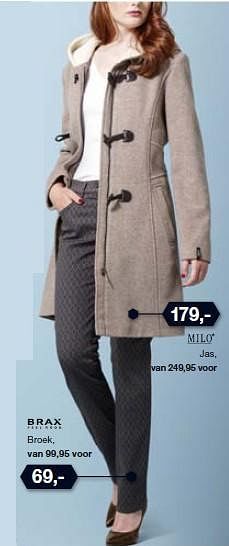 Aanbiedingen Jas - Milo - Geldig van 27/08/2014 tot 26/09/2014 bij De Bijenkorf
