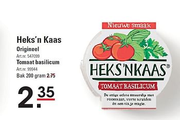 Aanbiedingen Heks`n kaas origineel - Heks'n Kaas - Geldig van 28/08/2014 tot 15/09/2014 bij Sligro