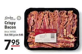 Aanbiedingen Crispy bacon - Gouden Banier - Geldig van 28/08/2014 tot 15/09/2014 bij Sligro