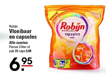 Aanbiedingen Robijn vloeibaar en capsules - Robijn - Geldig van 28/08/2014 tot 15/09/2014 bij Sligro