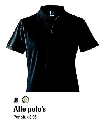 Aanbiedingen Alle polo`s - Itello - Geldig van 28/08/2014 tot 15/09/2014 bij Sligro