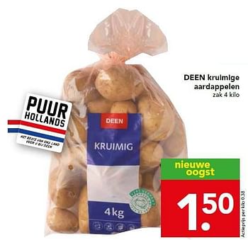 Aanbiedingen Deen kruimige aardappelen - Huismerk deen supermarkt - Geldig van 31/08/2014 tot 06/09/2014 bij Deen Supermarkten