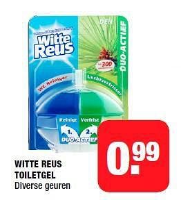Aanbiedingen Witte reus toiletgel - Reus - Geldig van 01/09/2014 tot 07/09/2014 bij Big Bazar