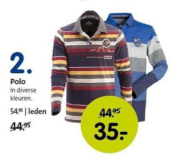 Aanbiedingen Polo in diverse kleuren - Huismerk - ANWB - Geldig van 01/09/2014 tot 14/09/2014 bij ANWB