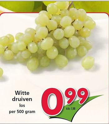 Aanbiedingen Witte druiven - Huismerk - Attent - Geldig van 04/09/2014 tot 10/09/2014 bij Attent