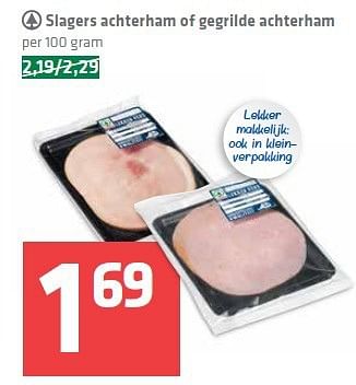 Aanbiedingen Slagers achterham of gegrilde achterham - Spar - Geldig van 04/09/2014 tot 10/09/2014 bij Spar