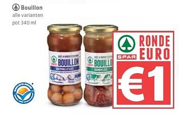 Aanbiedingen Bouillon - Spar - Geldig van 04/09/2014 tot 10/09/2014 bij Spar