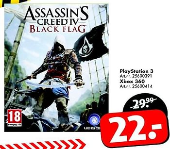 Aanbiedingen Playstation 3 assassins creed - Ubisoft - Geldig van 06/09/2014 tot 21/09/2014 bij Bart Smit