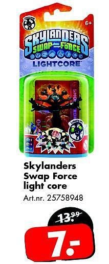 Aanbiedingen Skylanders swap force light core - Activision - Geldig van 06/09/2014 tot 21/09/2014 bij Bart Smit