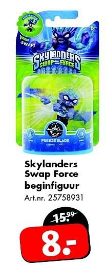Aanbiedingen Skylanders swap force beginfiguur - Activision - Geldig van 06/09/2014 tot 21/09/2014 bij Bart Smit