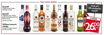 Aanbiedingen Eristoff vodka of red vodka - Eristoff - Geldig van 07/09/2014 tot 13/09/2014 bij Deka Markt