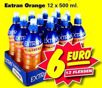Aanbiedingen Extran orange - Extran energy - Geldig van 08/09/2014 tot 14/09/2014 bij Nettorama