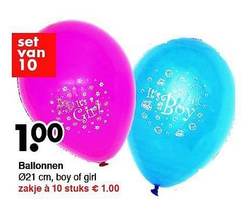 Aanbiedingen Ballonnen - Huismerk - Wibra - Geldig van 08/09/2014 tot 20/09/2014 bij Wibra