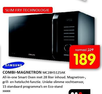 Aanbiedingen Samsung combi-magnetron mc28h5125ak - Samsung - Geldig van 08/09/2014 tot 21/09/2014 bij It's Electronics