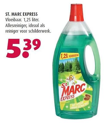 Aanbiedingen St. marc express - St Marc - Geldig van 08/09/2014 tot 21/09/2014 bij Hubo