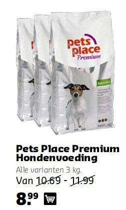 Aanbiedingen Pets place premium hondenvoeding - Huismerk - Pets Place - Geldig van 08/09/2014 tot 21/09/2014 bij Pets Place