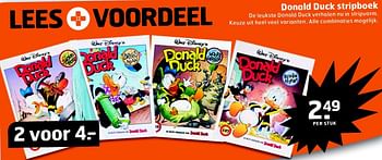 Aanbiedingen Donald duck stripboek - Disney - Geldig van 09/09/2014 tot 21/09/2014 bij Trekpleister