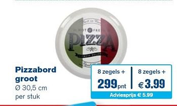 Aanbiedingen Pizzabord groot - Huismerk - Hoogvliet - Geldig van 10/09/2014 tot 16/09/2014 bij Hoogvliet