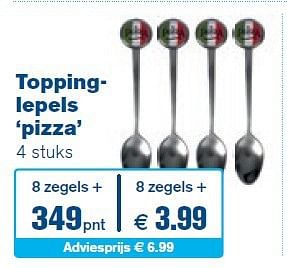 Aanbiedingen Toppinglepels `pizza` - Huismerk - Hoogvliet - Geldig van 10/09/2014 tot 16/09/2014 bij Hoogvliet