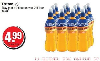 Aanbiedingen Extran - Extran energy - Geldig van 10/09/2014 tot 16/09/2014 bij Hoogvliet