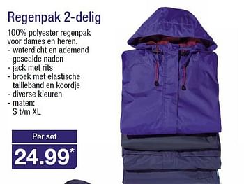 Aanbiedingen Regenpak 2-delig - Huismerk - Aldi - Geldig van 10/09/2014 tot 16/09/2014 bij Aldi