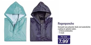 Aanbiedingen Regenponcho - Huismerk - Aldi - Geldig van 10/09/2014 tot 16/09/2014 bij Aldi