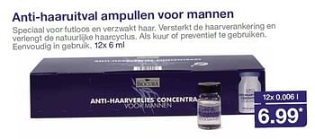 Aanbiedingen Anti-haaruitval ampullen voor mannen - Biocura - Geldig van 10/09/2014 tot 16/09/2014 bij Aldi