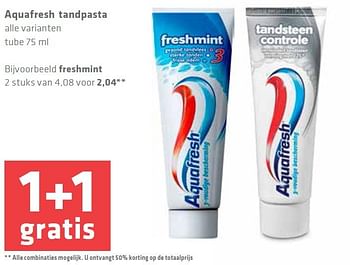 Aanbiedingen Aquafresh tandpasta - Aquafresh - Geldig van 11/09/2014 tot 17/09/2014 bij Spar