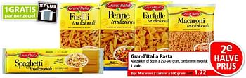 Aanbiedingen Grand`italia pasta - grand’italia - Geldig van 14/09/2014 tot 20/09/2014 bij Plus