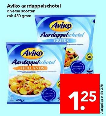 Aanbiedingen Aviko aardappelschotel - Aviko - Geldig van 14/09/2014 tot 20/09/2014 bij Deen Supermarkten