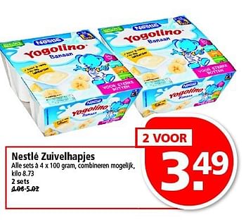 Aanbiedingen Nestlé zuivelhapjes - Nestlé - Geldig van 14/09/2014 tot 20/09/2014 bij Plus