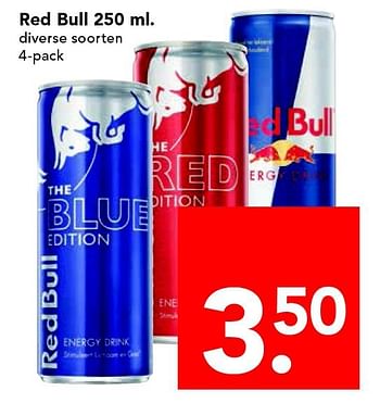 Aanbiedingen Red bull - Red Bull - Geldig van 14/09/2014 tot 20/09/2014 bij Deen Supermarkten