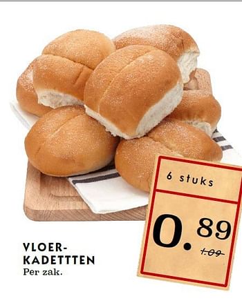 Aanbiedingen Vloerkadettten - Huismerk - Deka Markt - Geldig van 14/09/2014 tot 20/09/2014 bij Deka Markt