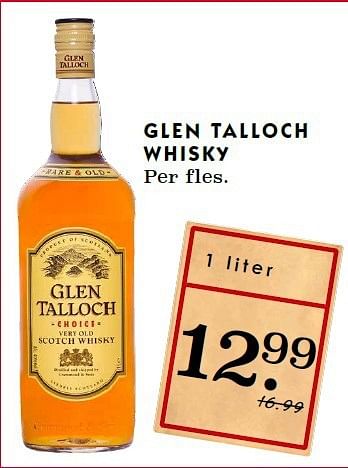 Aanbiedingen Glen talloch whisky - Glen Talloch - Geldig van 14/09/2014 tot 20/09/2014 bij Deka Markt