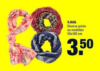 Aanbiedingen Sjaal diverse prints en modellen - Huismerk - Big Bazar - Geldig van 15/09/2014 tot 21/09/2014 bij Big Bazar