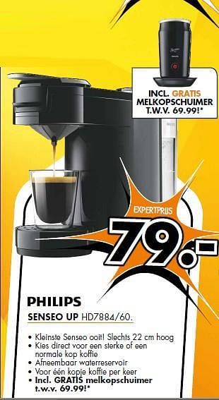 Aanbiedingen Philips senseo up - Philips - Geldig van 15/09/2014 tot 21/09/2014 bij Expert
