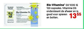 Aanbiedingen Bio-vitamine d3 1000 ie 120 capsules. vitamine d3 - Pharma Nord - Geldig van 15/09/2014 tot 28/09/2014 bij Etos