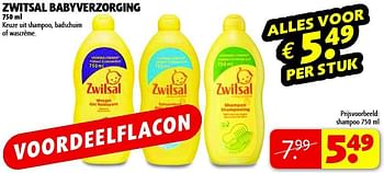 Aanbiedingen Zwitsal babyverzorging - Zwitsal - Geldig van 16/09/2014 tot 21/09/2014 bij Kruidvat