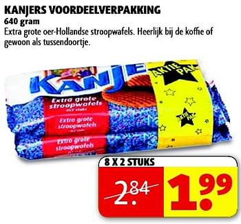 Aanbiedingen Kanjers voordeelverpakking - Kanjers - Geldig van 16/09/2014 tot 21/09/2014 bij Kruidvat