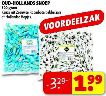 Aanbiedingen Oud-hollands snoep - Huismerk - Kruidvat - Geldig van 16/09/2014 tot 21/09/2014 bij Kruidvat