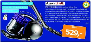 Aanbiedingen Dyson stofzuiger dc52 - Dyson - Geldig van 19/09/2014 tot 05/10/2014 bij De Harense Smid