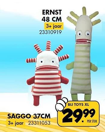 Aanbiedingen Saggo - Huismerk - Toys XL - Geldig van 20/09/2014 tot 04/10/2014 bij Toys XL
