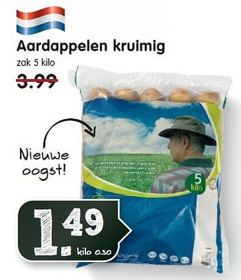 Aanbiedingen Aardappelen kruimig - Huismerk - Em-té - Geldig van 21/09/2014 tot 27/09/2014 bij Em-té