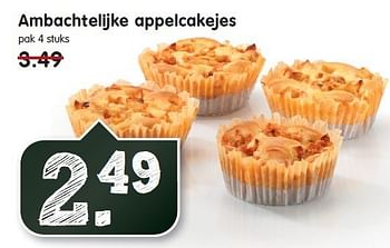 Aanbiedingen Ambachtelijke appelcakejes - Huismerk - Em-té - Geldig van 21/09/2014 tot 27/09/2014 bij Em-té