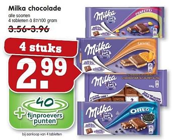 Aanbiedingen Milka chocolade - Milka - Geldig van 21/09/2014 tot 27/09/2014 bij Em-té