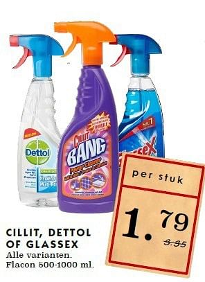 Aanbiedingen Cillit, dettol of glassex - Dettol - Geldig van 21/09/2014 tot 27/09/2014 bij Deka Markt